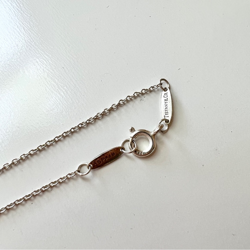 Tiffany & Co. Elsa Peretti Sterling Silver Round Pendant - Picture 3 of 8
